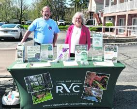 Kathy and Bob Wilson of Fred represented Ridge and Valley Conservancy.