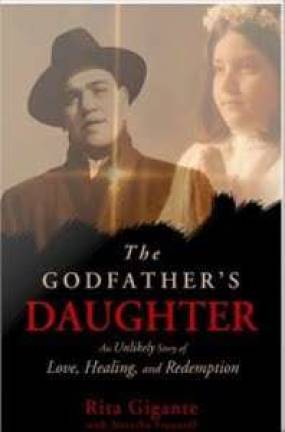 The cover of Rita's memoir, featuring her father Vincent &quot;The Chin&quot; Gigante