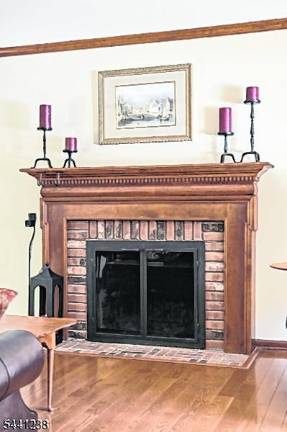 Sparta colonial features classic den, outdoor oasis