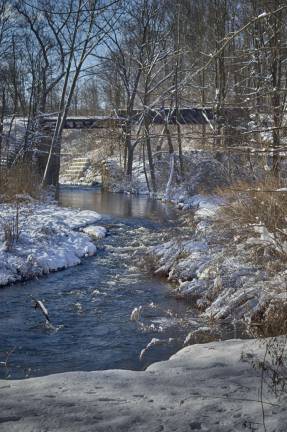 The Wallkill River at Station Park, Sparta Photo by Nancy Madacsi