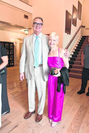 Stuart Shoskin and Ingrid Ballhaussen of North Carolina pose for a photo.