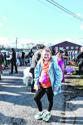 <b>Kelley Batenga of Stanhope is shown before the race.</b>