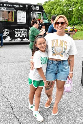 Masielle and Maylin Carmona of Wharton.