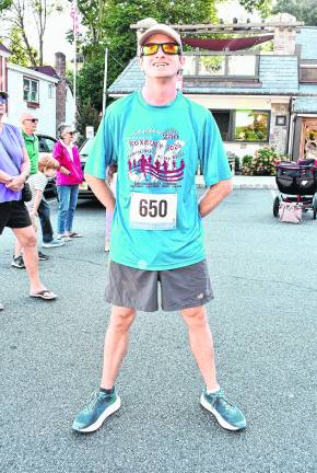 Gavin DeYoung of Green Township finished second in the Labor Day 5K.