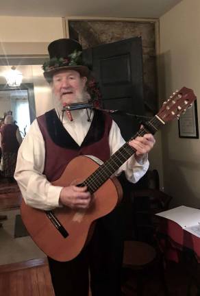 Don Thoenig as the Twelfth Night Mistral.  (Photos by Laurie Gordon).
