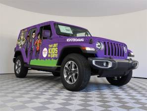 The Last Kids on Earth Jeep will be at Sparta Books on Sept. 17, along with author Max Brallier, for photo opportunities for anyone purchasing books at Sparta Books that day.