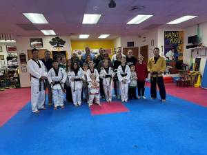 Five students earn Black Belt rank under Master Ken
