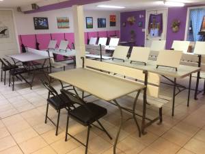 The Studio at 55 offers a bright and relaxing environment
