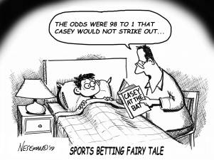 Cartoon SPORTS BETTING