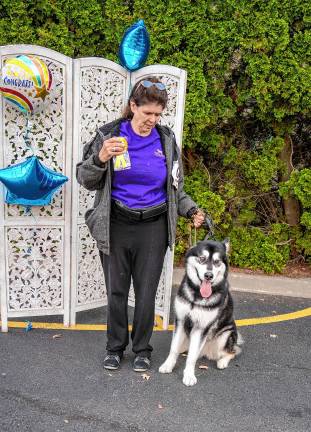 Wren, winner in the working dog category.