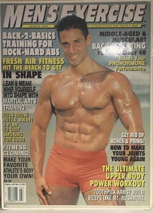 Anthony Catanzaro has appeared on the covers of magazines and romance novels.