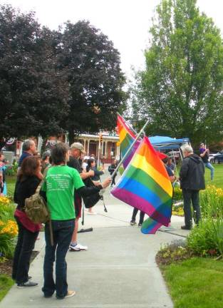 Pride Month rally in Newton promotes solidarity and fellowship