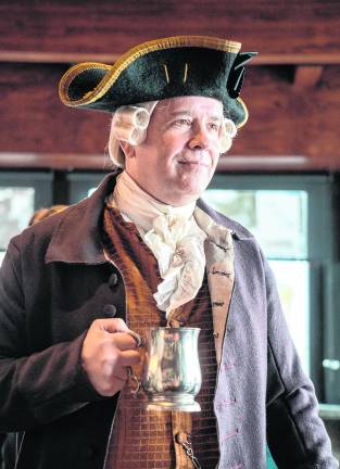 Ben Theues speaks during the event.