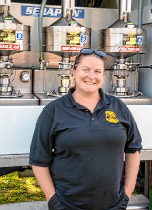 <b>Courtney Lockburner of the Sussex County Department of Weights and Measures.</b>