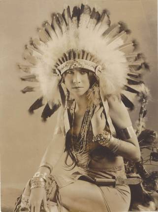 Esther Deer, &quot;Princess White Deer&quot; Photo courtesy of the Sparta Historical Society
