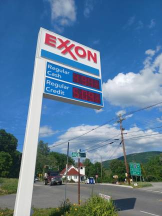Gas prices as of Monday, June 13 in Vernon, NJ