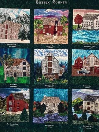 Quilts on display Sunday