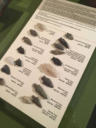 Native American projectile points and arrowheads