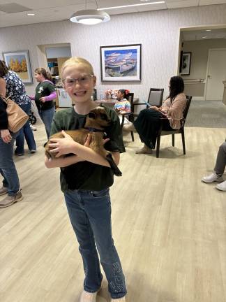 Hearts and Hooves 4-H Club brings baby goats to Bristol Glen residents