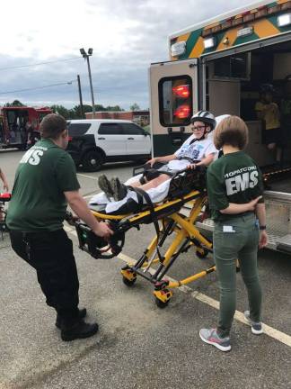 The Hopatcong Ambulance Squad offered tours and advice