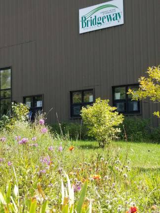 The rehabilitation services organization will soon have a workable garden at their Newton location. Photo by laurie Gordon