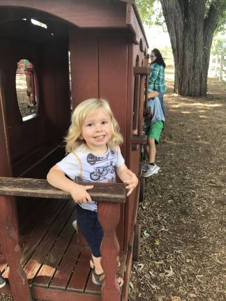 Makofske Boys. These are my sons, Wesley (blonde) and Casey (red). Photo courtesy of Zoe.