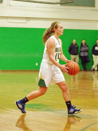 Sussex Tech's Lindsey Kopf scored seven points and grabbed eight rebounds.
