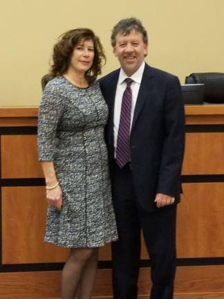 Judge Eliades with his wife Ginny