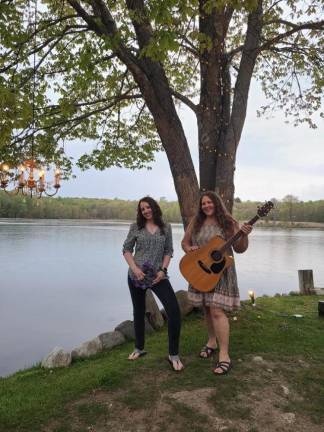 Sisterly Harmonies, featuring local favorite Maribyrd and Kathy Hubley, will perform Sunday afternoon at the Walpack Inn. (Photo courtesy of Sisterly Harmonies)