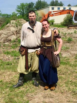 Peter Nikel and Maureen Hennessey, neo-Vikings and Angry Erik patrons.