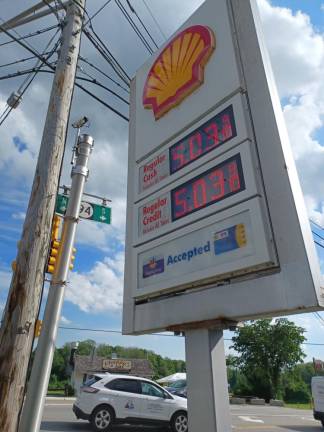 Gas prices as of Monday, June 13 in Hardyston, NJ