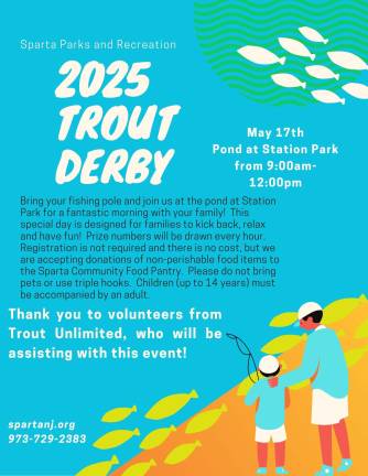 Trout Derby is Saturday