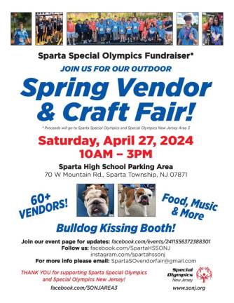 Special Olympics Vendor &amp; Craft Fair is today