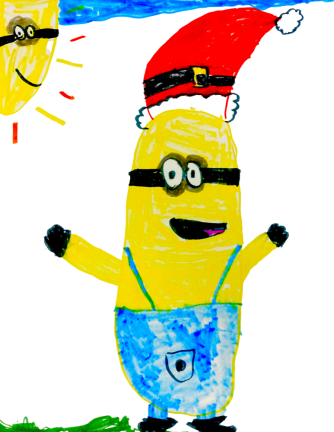 A merry minion by Bradley Thormann, 6.