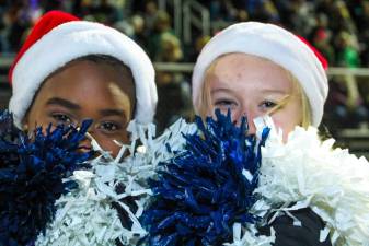 It's been c-c-cold on Friday nights, but Sparta Cheer goes on