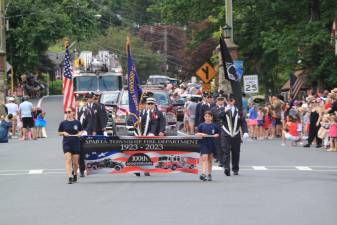 The Sparta Fire Department is celebrating its centennial this year. (Photos by Deirdre Mastandrea)