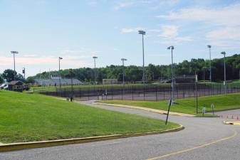 Vernon Township High School's Macerino Stadium (Photo by Vera Olinksi)