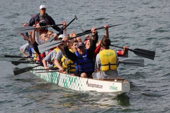Paddlers of yesteryear. Join the fun at the Sparta Education Foundation&#x2019;s fourth annual Dragon Boat Festival at Lake Mohawk on Sunday, May 20.