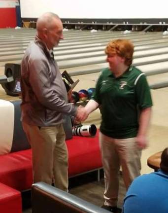 Senior Dan McNeilly, with a High Game of 279, tied with two other bowlers.