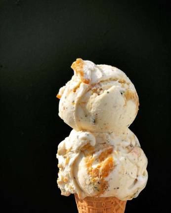 "Things that don’t belong in ice cream: oregano, red pepper flake, cumin, black pepper, sungold tomato jam, ricotta cream and sweet basil are things we put in ice cream. Our Tomato Pie ice cream is truly one of a kind.” -- Jake Hunt, owner, The Cow's Brow and creator of "Only in Jersey" ice cream flavors