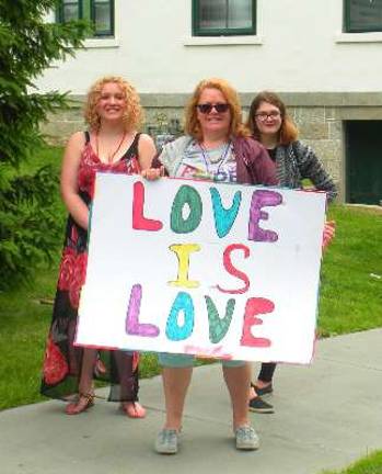 Pride Month rally in Newton promotes solidarity and fellowship