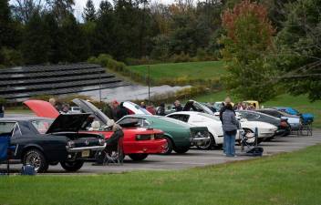 <b>A variety of cars, trucks and motorcycles were entered in the Sparta Historical Society’s annual Car Show on Sunday, Oct. 8. </b>(Photos by Nancy Madasci)