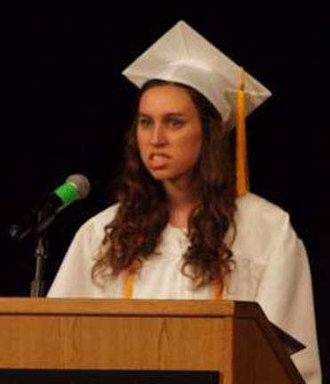 Salutatorian Melissa Rogers