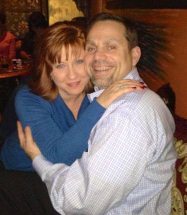 Jean and Kevin Riley of Sparta, N.J. "Comfy cozy at the Moroccan restaurant."