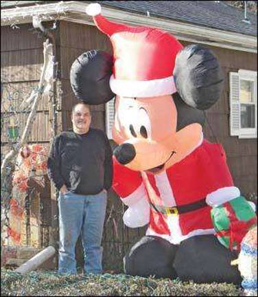 Dwarfed by Mickey Mouse