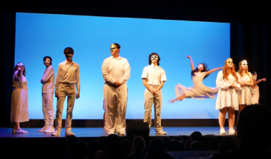 PJP2 The Pope John Players perform a new musical, ‘Unfathered,’ based on the Greek tragedy ‘Oedipus.’ (Photos provided)