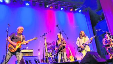 Sugar Mountain Band pays tribute to Neil Young on Saturday night at the Newton Theatre. (Photo courtesy of Sugar Mountain Band)