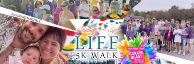 Celebrate A Life 5K Walk is today at fairgrounds