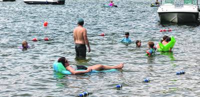 Floats are shown on Lake Mohawk.