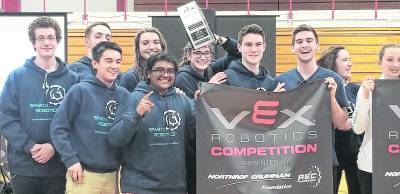 Sparta Robotics teams shine at VEX Push Back relay